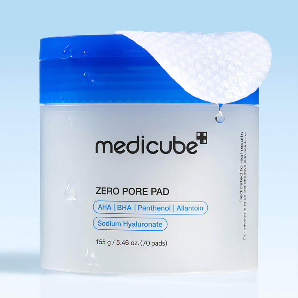 Очищающие пэды для лица с салициловой и молочной кислотой Medicube Zero Pore Pad 2.0 70шт (155г)
