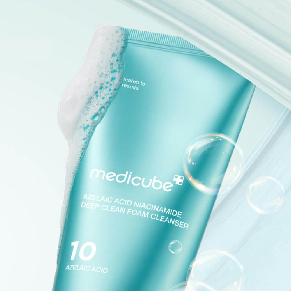 Очищающая пенка с азелаиновой кислотой medicube Azelaic Acid Niacinamide Deep Clean Foam Cleanser 120мл