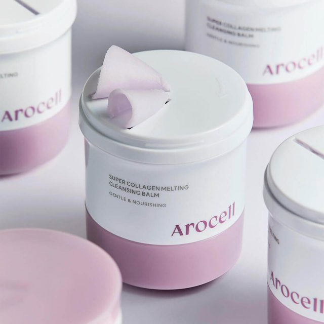 Бальзам с высокой концентрацией коллагена AROCELL  Super Collagen Melting Cleansing Balm 100мл