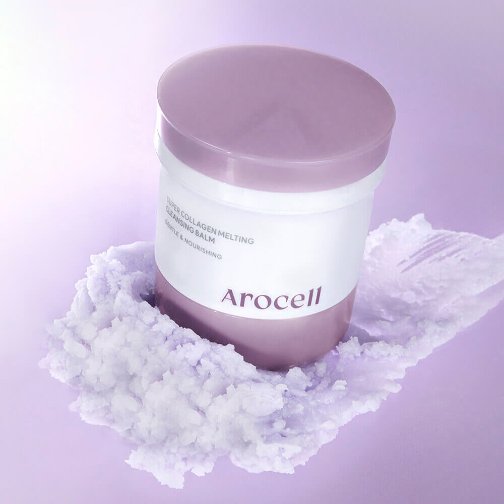 Бальзам с высокой концентрацией коллагена AROCELL  Super Collagen Melting Cleansing Balm 100мл