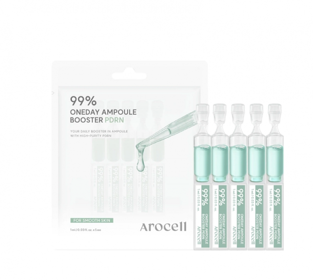 Бустер-сыворотка с ПДРН для глубокого увлажнения Arocell Oneday Ampoule Booster PDRN 1 мл х 5 шт