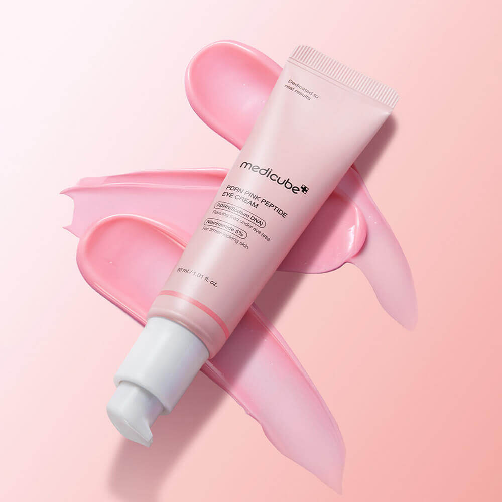 Medicube Крем для кожи вокруг глаз с пептидами, ниацинамидом PDRN Pink Peptide Eye Cream 30мл