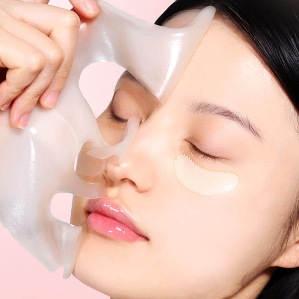 Укрепляющая гидрогелевая маска с коллагеном для сияния кожи UIQ Collagen Firming Hydrogel Mask 40 гр 1 шт.