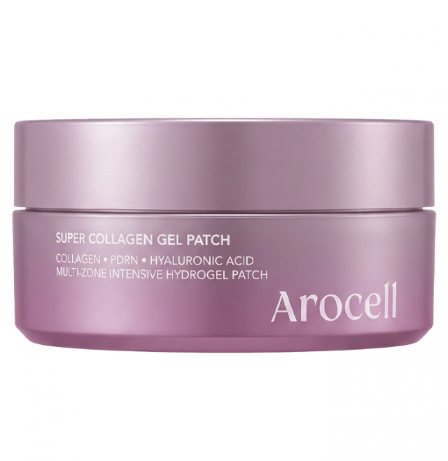 Коллагеновые патчи для глаз с ПДРН, бакучиолом и пептидами Super Collagen Gel Patch 60 шт