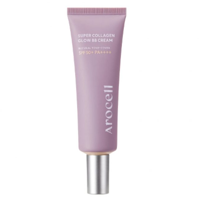 Коллагеновый BB-крем с сияющим финишем SPF50 Arocell  Super Collagen Glow BB Cream 40 мл