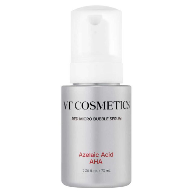 Пузырьковая сыворотка с азелаиновой кислотой VT Cosmetics Az AHA Red Micro Bubble Serum