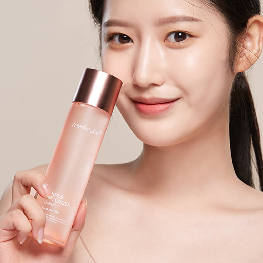 Тонер для упругости кожи с коллагеном medicube Triple Collagen Toner 140мл