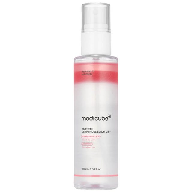 Сыворотка-мист для сияния кожи с ПДРН medicube PDRN Pink Glutathione Serum Mist