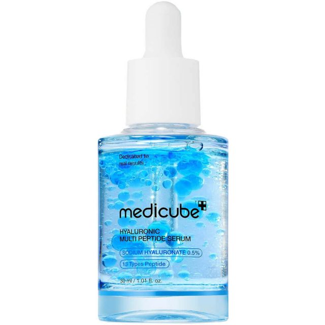 Medicube Двухфазная сыворотка с пептидами и ПДРН Hyaluronic Multi Peptide Serum 30мл