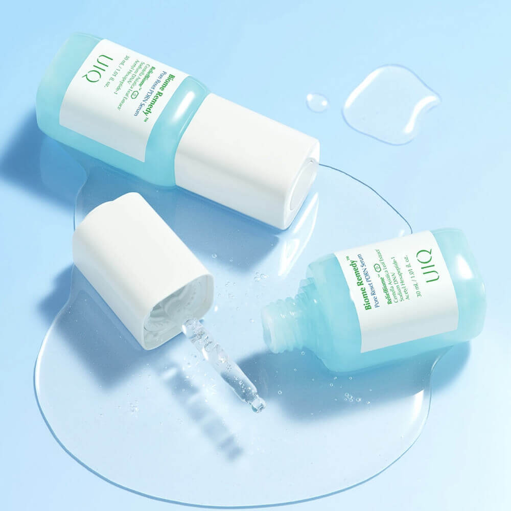 Охлаждающая сыворотка с ПДРН для сужения пор UIQ Biome Remedy Pore Reset PDRN Serum 30 мл