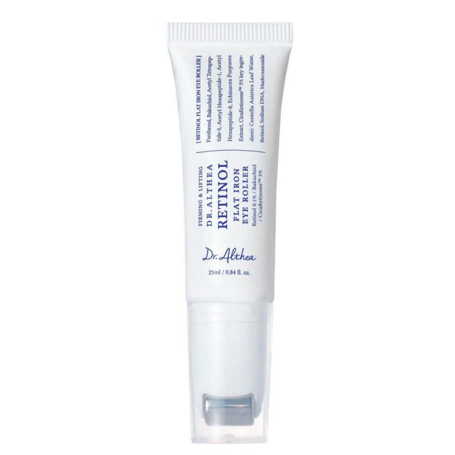 Массажный крем для век с 0,1% ретинолом Dr. Althea Retinol Flat Iron Eye Roller