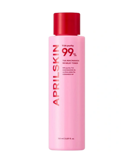 Тонер с транексамовой кислотой и ниацинамидом APRILSKIN TXA Niacinamide Toning Shot 99 Milk 150мл
