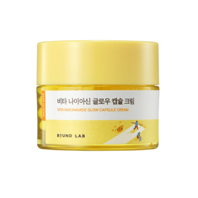 Осветляющий капсульный крем с ниацинамидом ROUND LAB Vita Niacinamide Glow Capsule Cream 50 мл