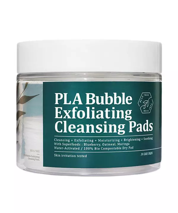 Очищающие и отшелушивающие пэды Meditime PLA Bubble Exfoliating Cleansing Pads