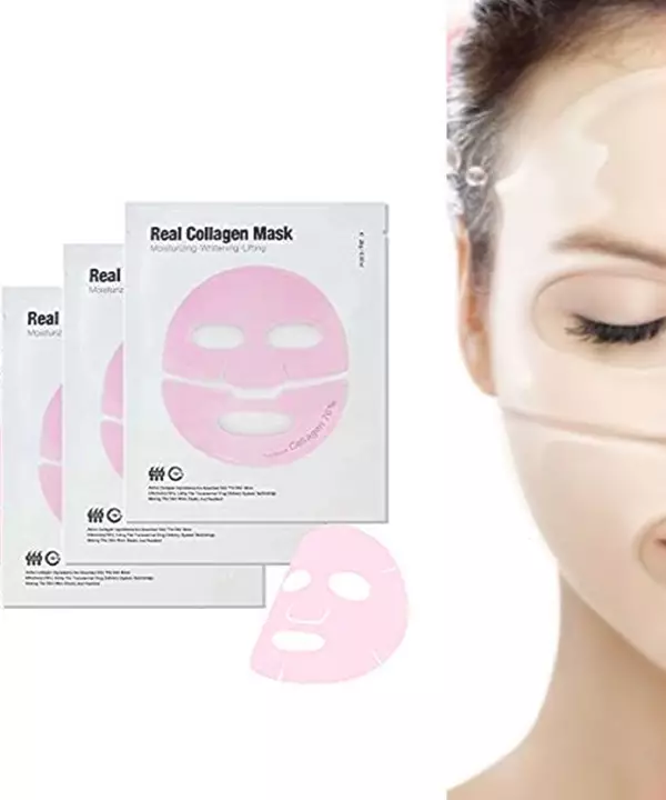 Лифтинг маска для лица с коллагеном Meditime NEO Real Collagen Mask