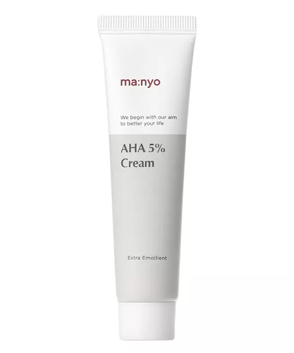Увлажняющий крем Маньо с AHA – кислотами от темных пятен 5% Manyo Aha Cream (30 ml)