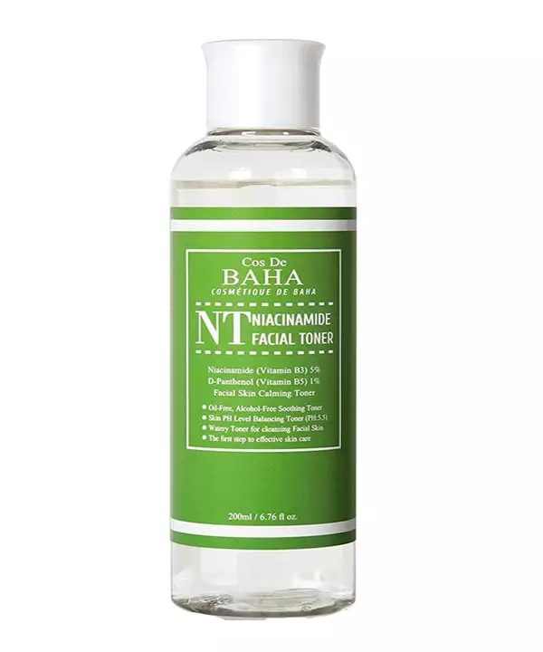 Тонер для сужения пор и снятия воспалений Cos De BAHA Niacinamide Toner (200 ml)