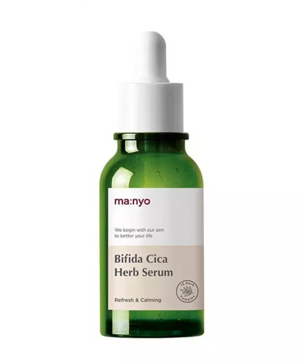 Успокаивающая сыворотка против воспалений Manyo Bifida Cica Herb Serum (50 ml)