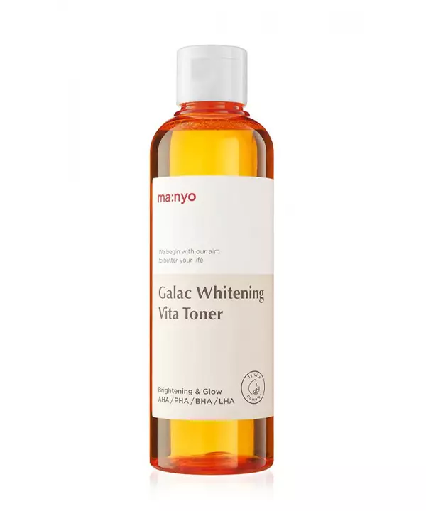 Маньо Мультивитаминный тонер для уставшей, тусклой кожи Manyo Galac Whitening Vita Toner (210 ml)