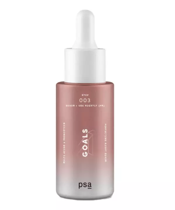 Ночная мультикислотная сыворотка с пробиотиками PSA GOALS Multi Acids & Probiotics Perfecting Night Serum (30 ml)