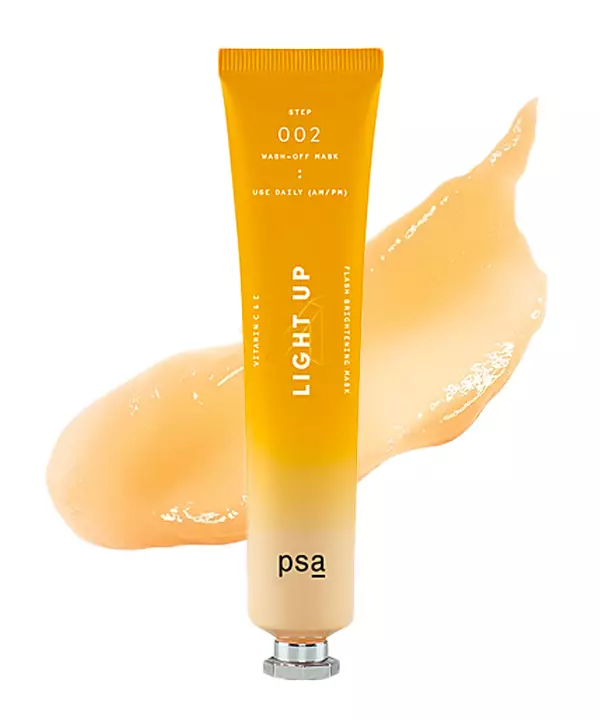Маска для лица с витаминами С и Е PSA Light Up Vitamin C and E flash brightening mask (60 g)