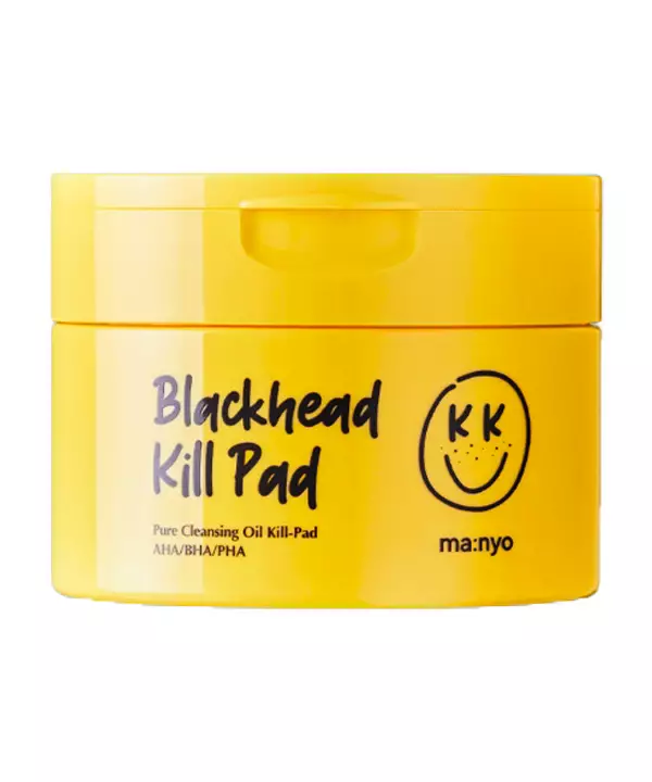 Маньо Очищающие гидрофильные диски Manyo Black Head Kill Pad AHA/BHA/PHA кислотами (200 ml./ 50 шт)