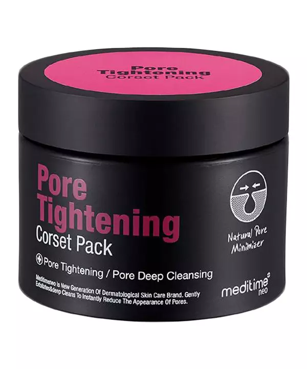 Маска Медитайм для сужения пор Meditime Pore Tightening Corset Pack (120g.)