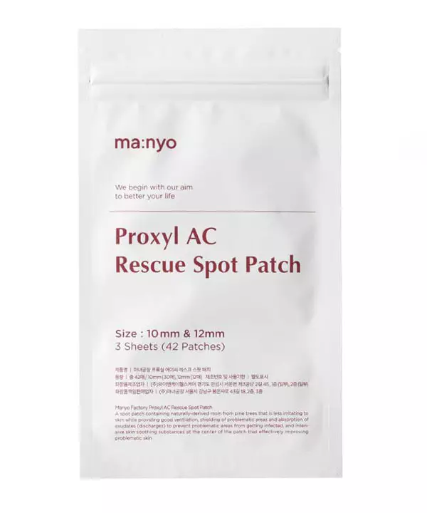 Точечные патчи Маньо против воспалений и прыщей Manyo Proxyl AC Rescue Spot Patch (42 шт)