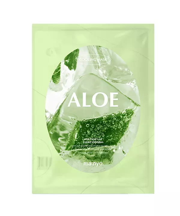 Outlet Тканевая маска с экстрактом алоэ Manyo Aloe Cooling Mask (18ml)