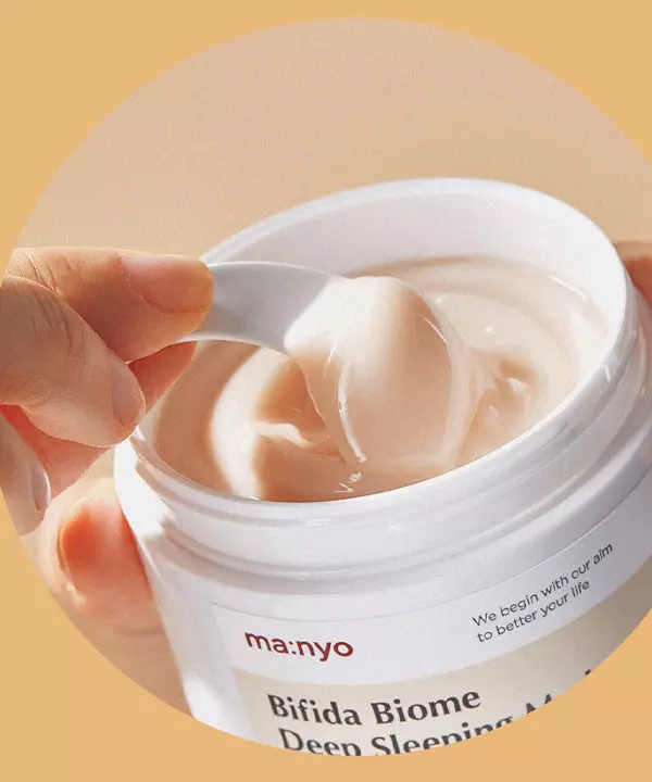Ночная маска для кожи с пробиотиками и PHA/LHA кислотами Manyo Bifida Biome Deep Sleeping Mask (100ml)