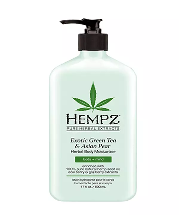 Молочко для тела увлажняющее Зеленый чай и Груша Hempz Exotic Green Tea and Asian Pear Herbal Moisturizer 500 мл