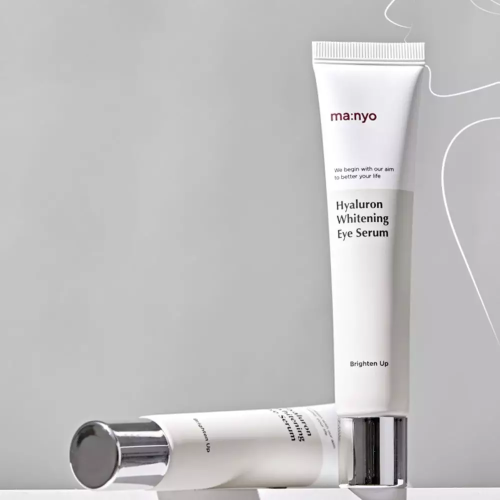Осветляющая сыворотка для кожи вокруг глаз с гиалуроновой кислотой Manyo Hyaluron Whitening Eye Serum