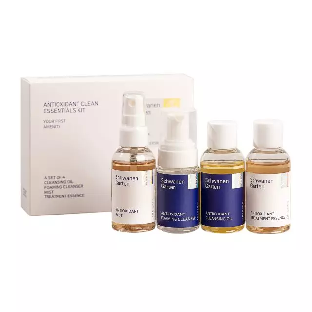 Набор для очищения и тонизирования кожи Schwanen Garten Antioxidant Clean Essentials Kit