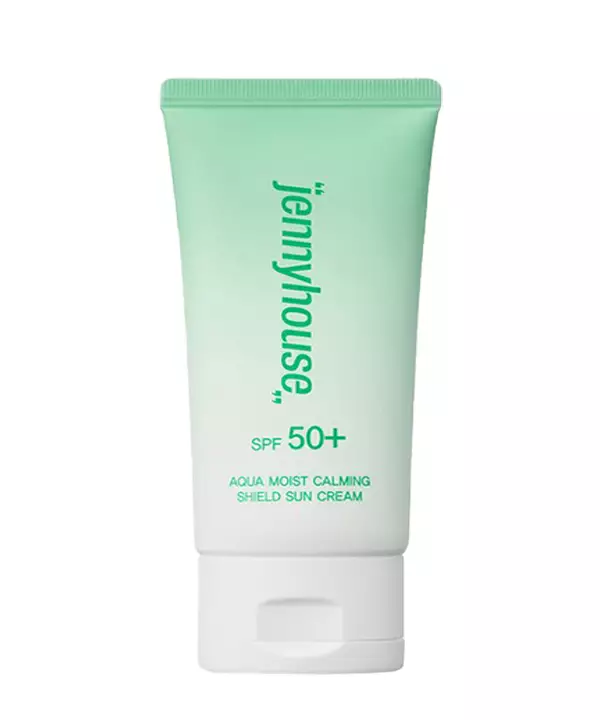 Солнцезащитная эссенция JennyHouse Aqua Moist Calming Shield Sun Cream SPF50+ PA ++++, 50ml