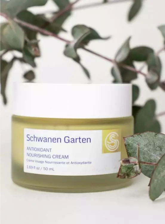 Антиоксидантный питательный крем для лица Schwanen Garten