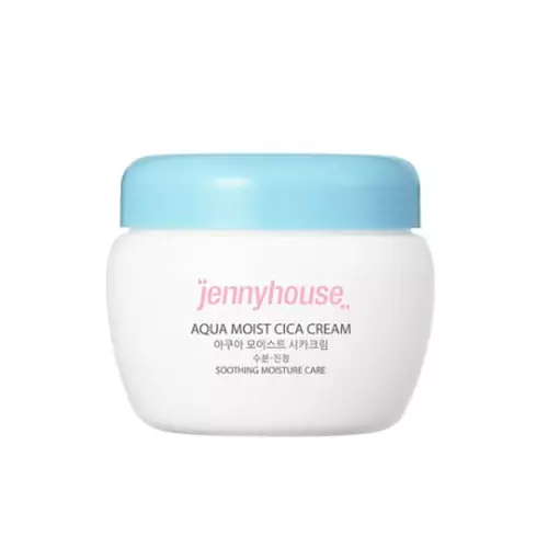 Увлажняющий крем с центеллой Jennyhouse  Aqua Moist Cicia Moistube Cream 250ml