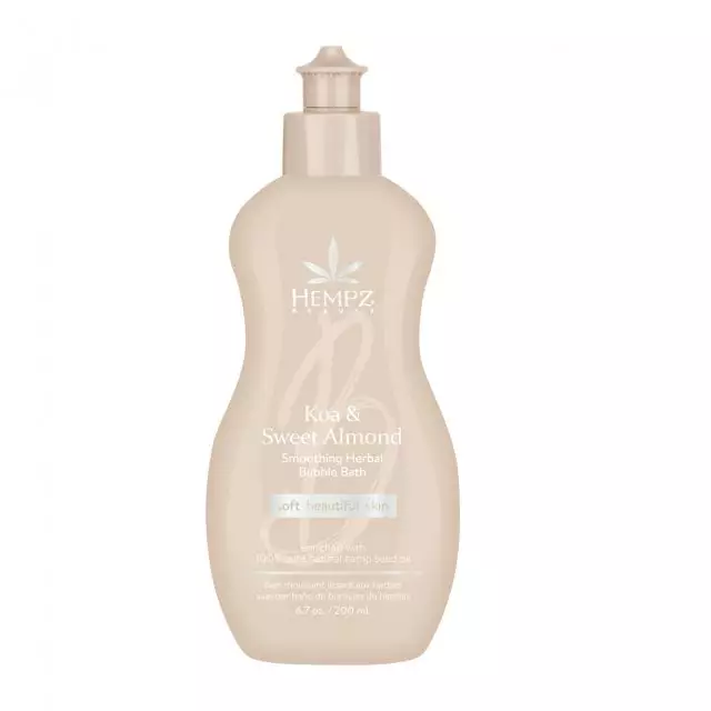 Гель для душа и Пена для ванны Коа, Сладкий Миндаль / Koa & Sweet Almond Smoothing Herbal Body Wash & Bubble Bath (200ml)