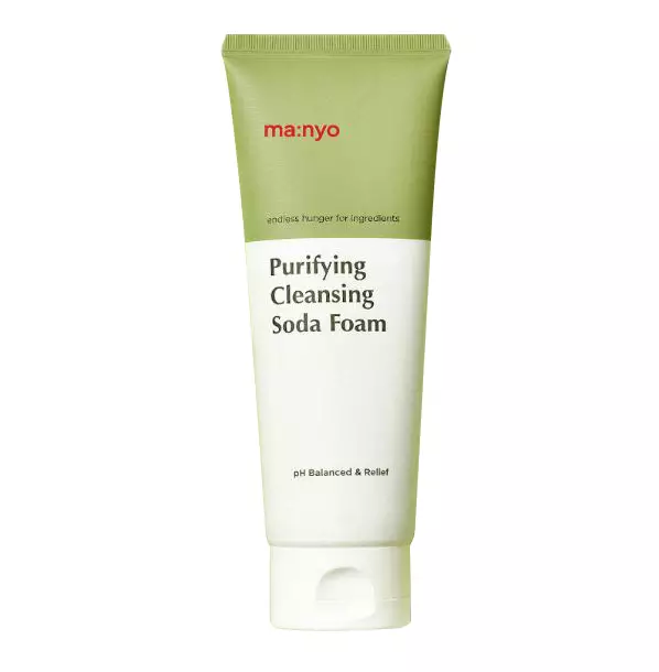 Мягкая содовая пенка для глубокого очищения пор Purifying Cleansing Soda Foam Manyo