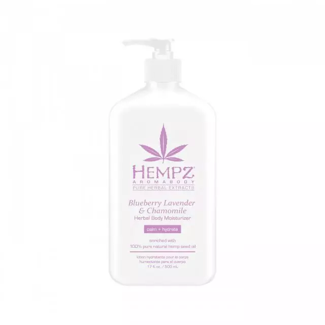 Молочко для тела Лаванда, Ромашка и Дикие ягоды / Blueberry Lavender & Chamomile Herbal Body Moisturizer (500ml)
