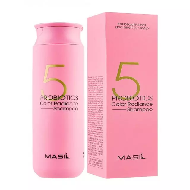 MASIL – ШАМПУНЬ ДЛЯ ВОЛОС И КОЖИ ГОЛОВЫ ДЛЯ ЗАЩИТЫ ЦВЕТА 5 PROBIOTICS COLOR RADIANCE SHAMPOO 150ml [150ml]