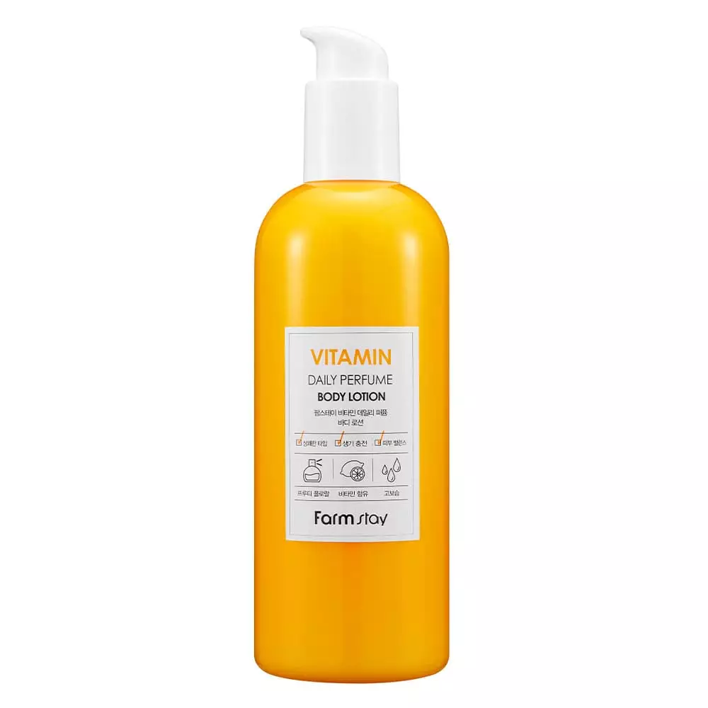 FARMSTAY – Парфюмированный лосьон для тела с витаминами DAILY PERFUME BODY LOTION(VITAMIN) [330ml]