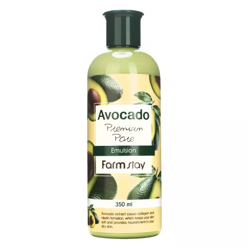 FARMSTAY – АНТИВОЗРАСТНАЯ ЭМУЛЬСИЯ С ЭКСТРАКТОМ АВОКАДО AVOCADO PREMIUM PORE EMULSION [350ml]