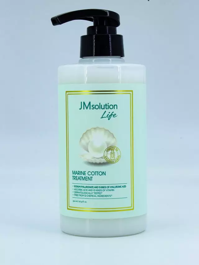 JMSOLUTION – МАСКА ДЛЯ ВОЛОС И КОЖИ ГОЛОВЫ С ЭКСТРАКТОМ МОРСКОГО ХЛОПКАLIFE MARINE COTTON TREATMENT 500ml