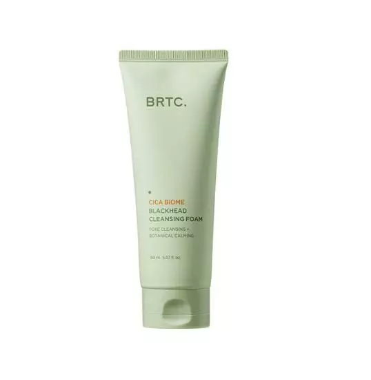 Очищающая пенка от чёрных точек BRTC Cica Biome Blackhead Cleansing Foam (150 ml)