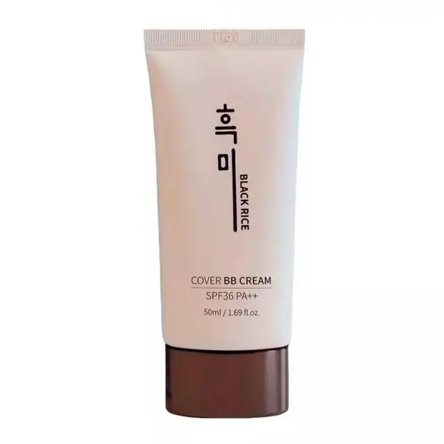 Увлажняющий BB-крем с экстрактом чёрного риса Black Rice Cover BB Cream SPF 36 PA++ тон 23 (50 g)